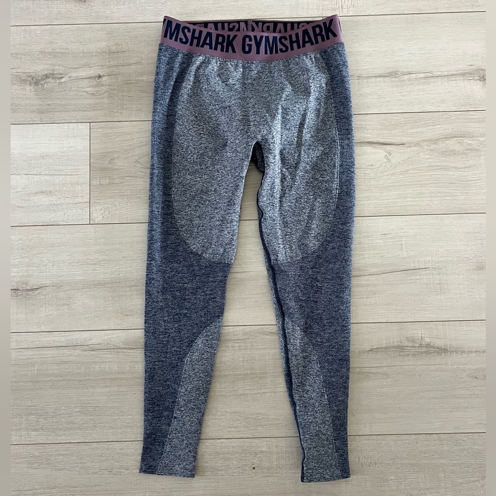 Gymshark Women's Blue and Navy Leggings